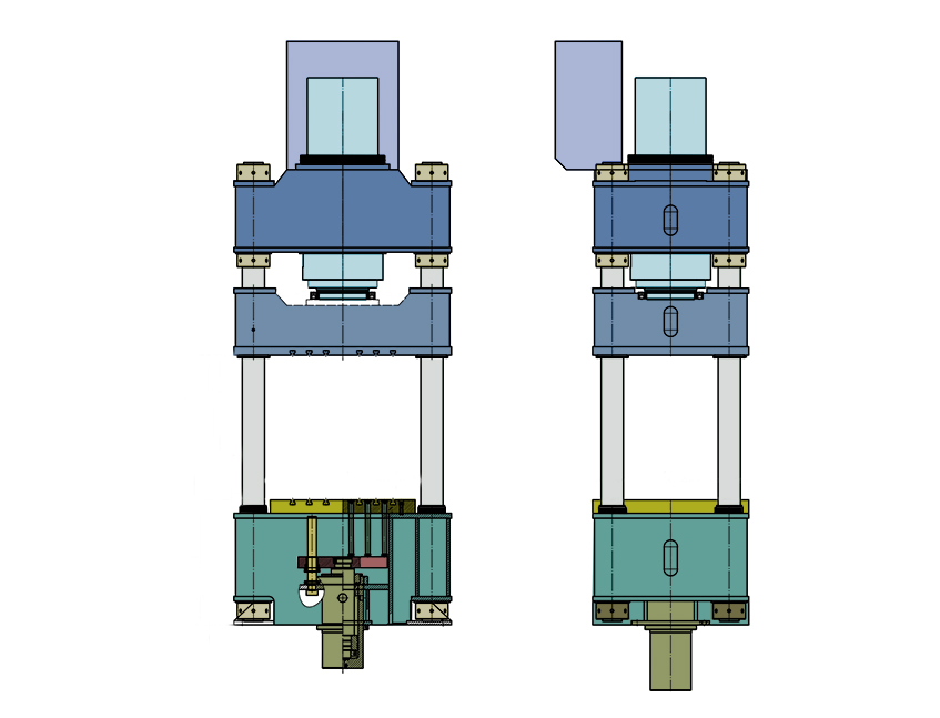 YMG27 single action press